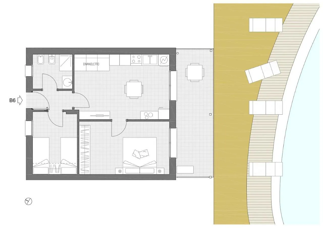 Apartmán Malu' Lido di Jesolo